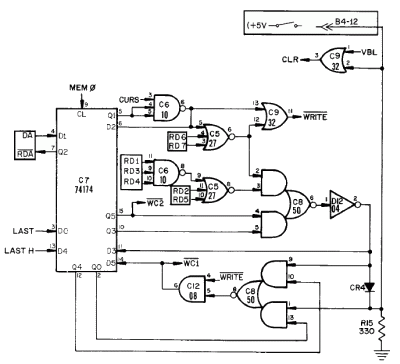 Carriage Return Circuitry