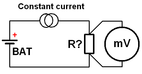 Low Ohms measuring circuit