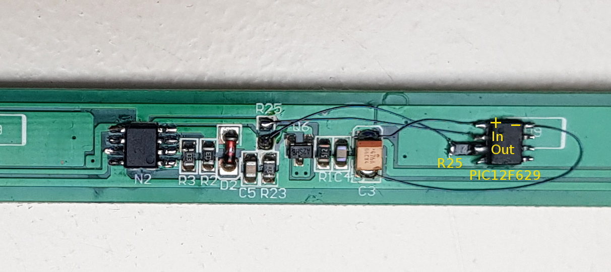 Hardware modification