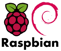 Raspbian logo