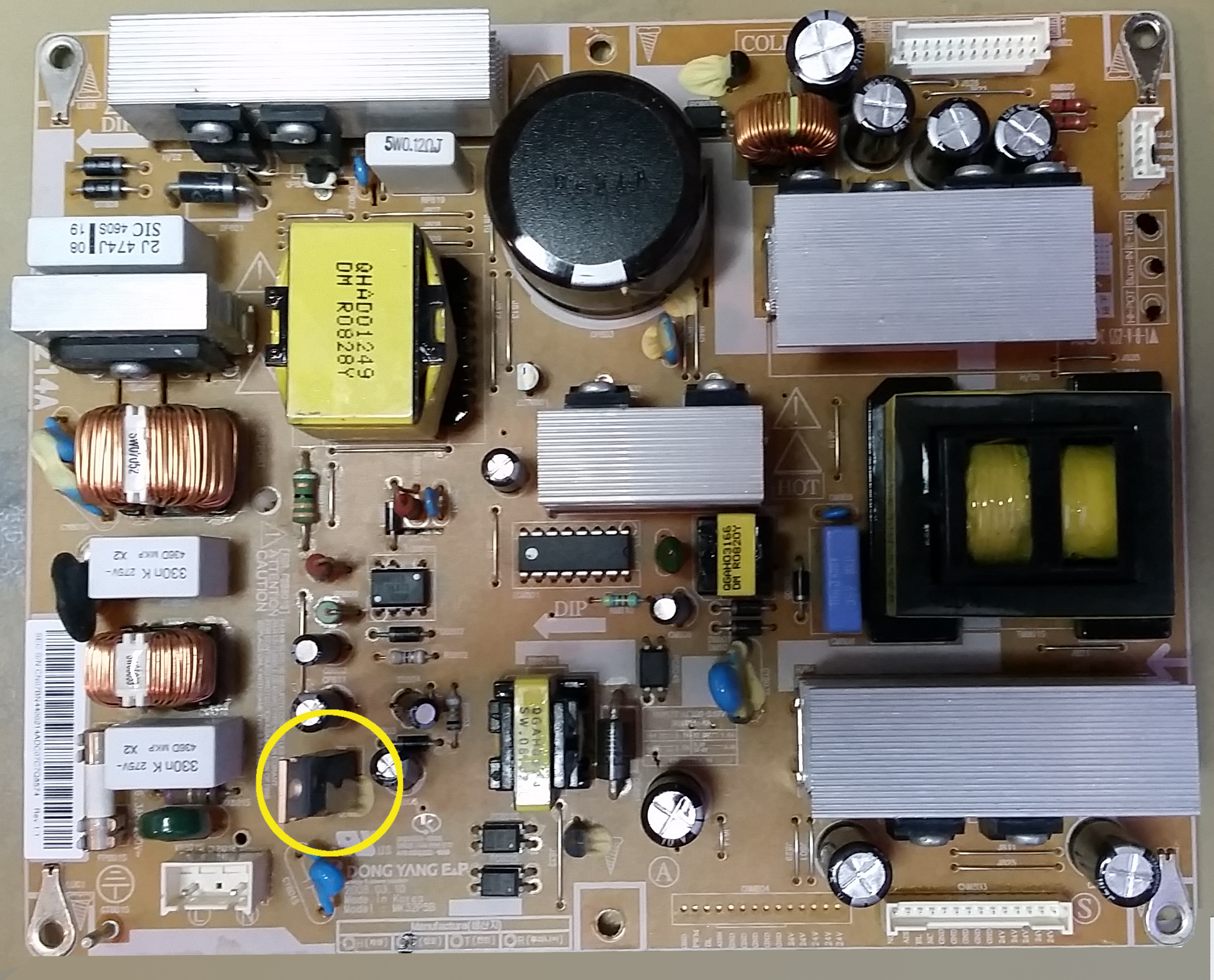 Power supply PCB