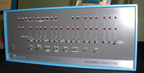 The infamous Altair 8800